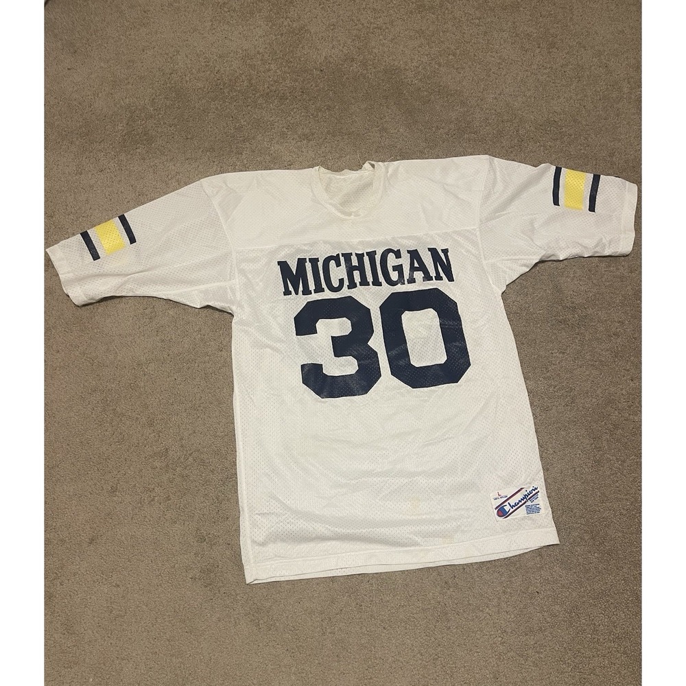 VTG 80s Champions Large White Jerseys Size Large #30